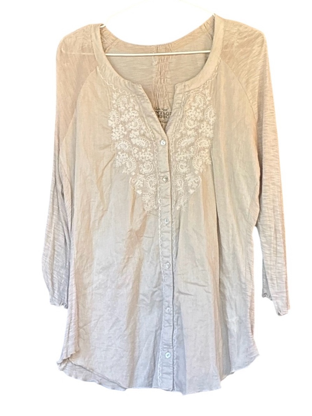 Nine West Light Beige Tee